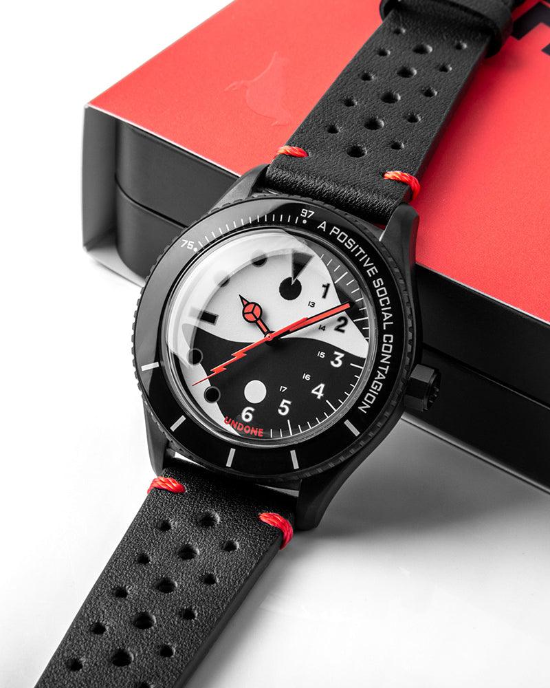 UNDONE x STAPLE Yin-Yang Nato - UNDONE Watches